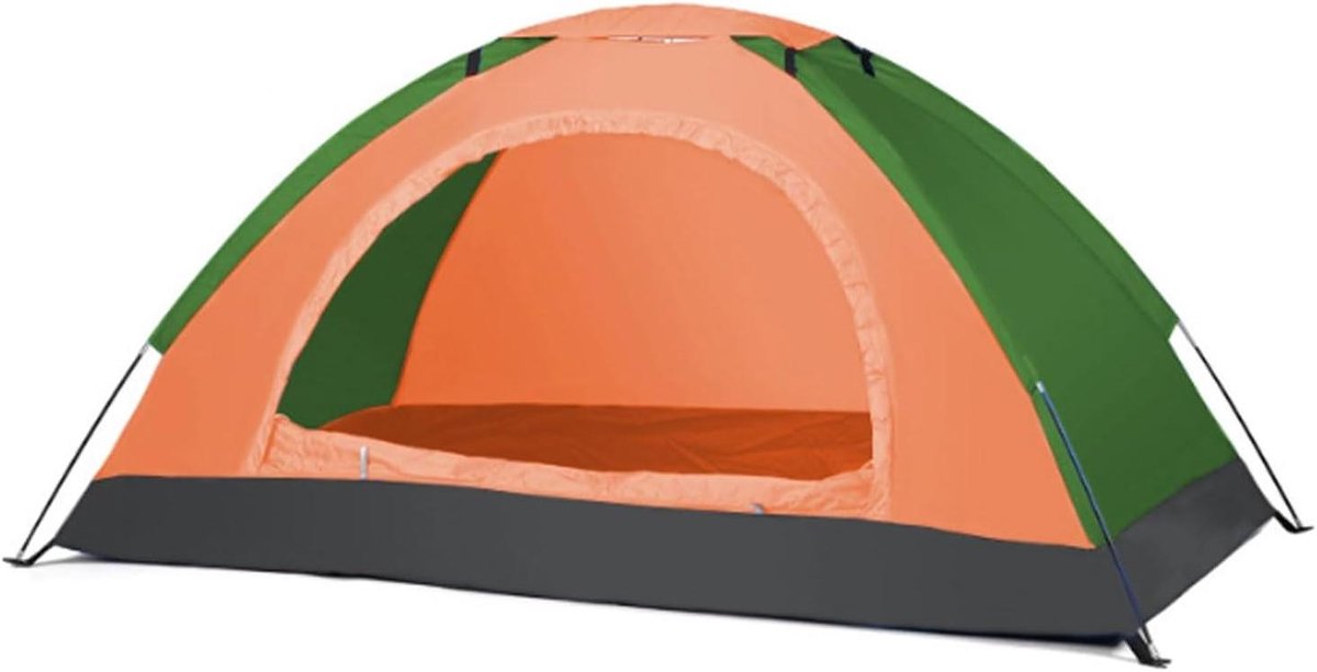 Lichtgewicht Tent - Kampeertent Tunnel Tent - Outdoor Kamperen - Automatisch Opzetten - 3 Persoons - Blauw