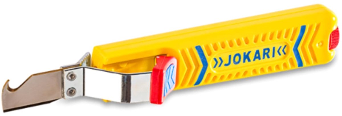 Cuchillo pelacables Secura Nº 28H - met haakvorm - geschikt voor kabels Ø 8-28 mm - precisiewerk voor elektriciens - SnelShoppen