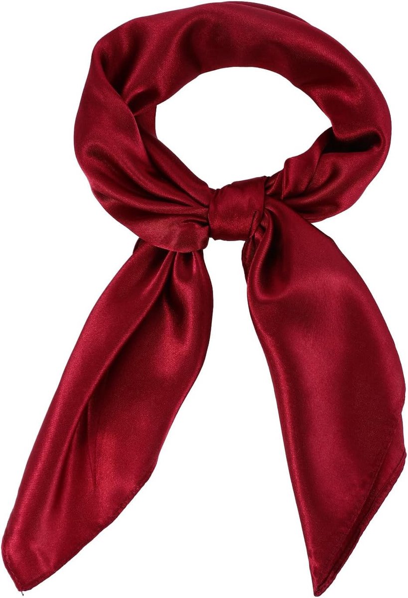Sjaal 60 x 60 cm - Zijde - Elegante haaraccessoire - Perfect voor elke gelegenheid - SnelShoppen