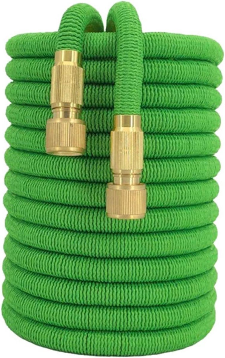 Tuinslang Set - Flexibele Slang - Tuin Sproeien - Zelfuitbreidend - 15 Meter - Blauw