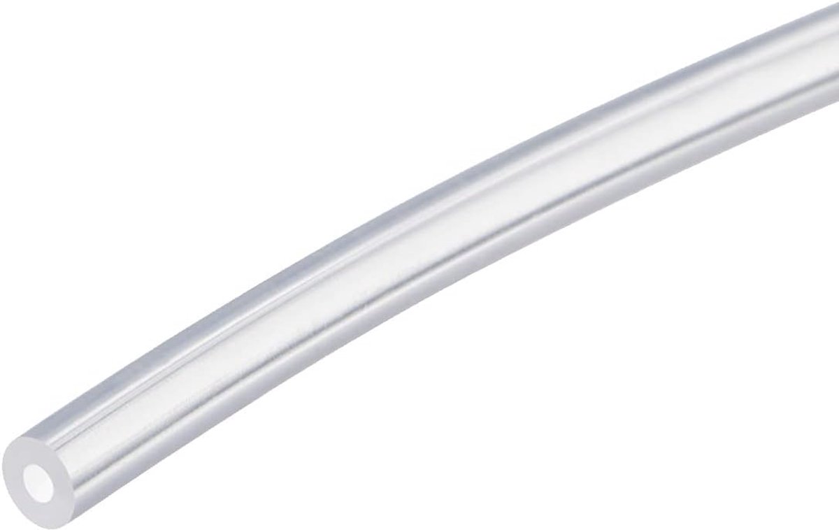 1 mm x 3 mm 2 m siliconen buis transparant hoge temperatuur resistent voor industriële en elektronische apparatuur en water buizen