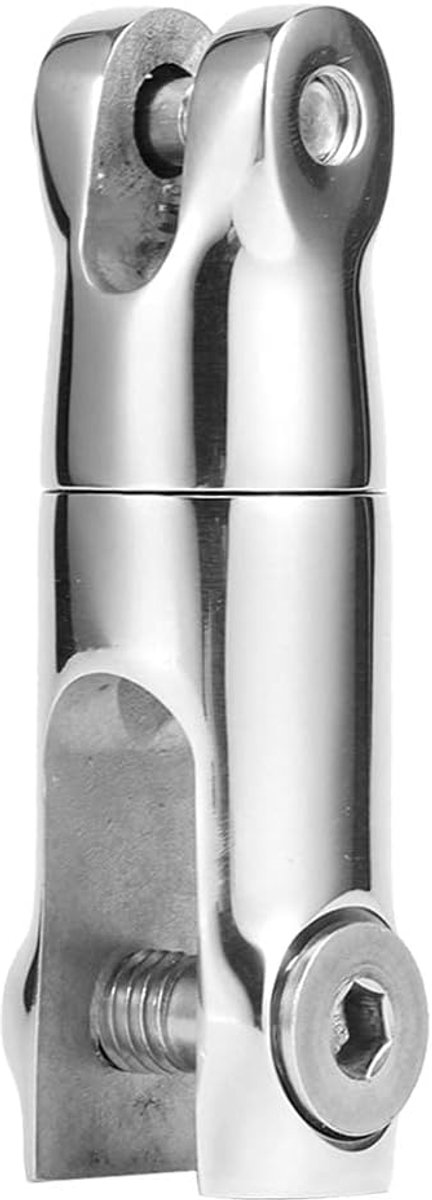 Aramox Ankerverbinder, Roestvrij Stalen Roterende Connector, Scheepshandwerk Bootaccessoires voor 6-8 mm Ketting