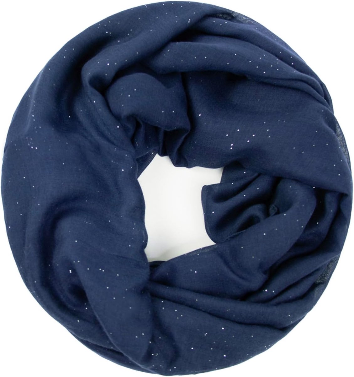 Sjaal elegante lichte effen kleur loop sjaal ronde sjaals