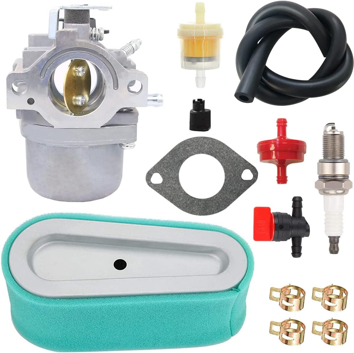 LMT 5-4993 Carburateur voor Walbro voor Briggs & Stratton 799728 498027 499161 498231 494502 494392 495706 498134 496592 699318 69973. 7 699856 699896 carburateur met 4968 luchtfilter