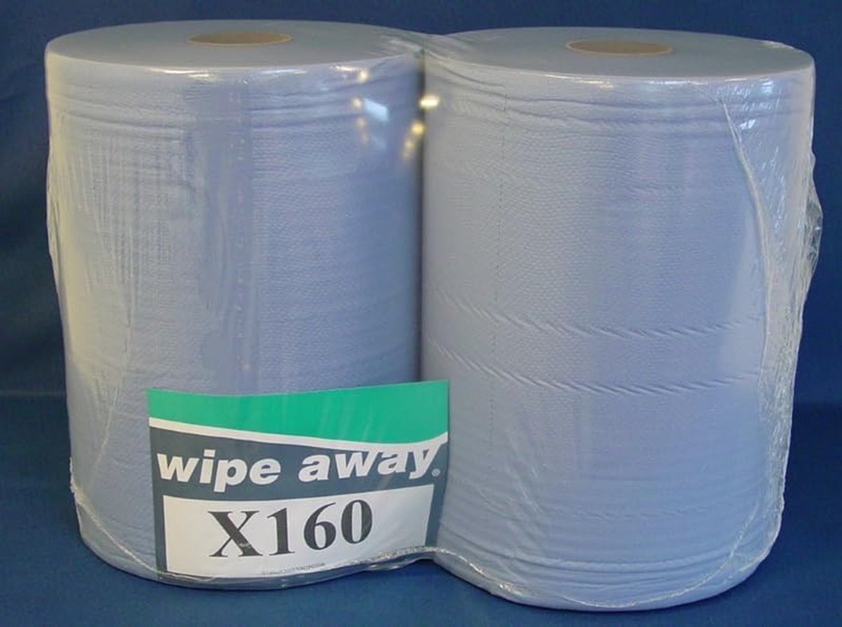 Keukenrol Maxi-Wipe Away X160 - Wafelpapier - 904 vellen - Ideaal voor intensief gebruik - SnelShoppen