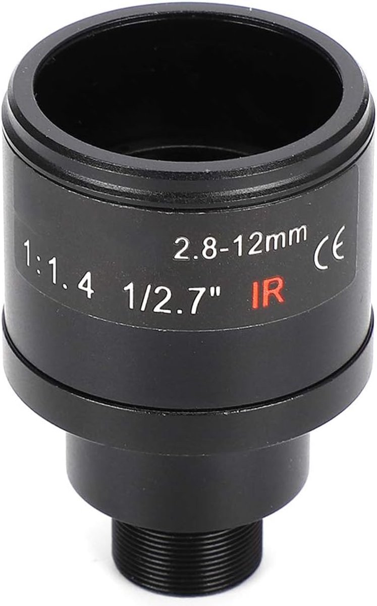 Instelbare Zoom Handmatig met 2,8-12 Mm Brandpuntsafstand Beveiligingscamera's Lens M12-montageinterface 3MP HD-lens