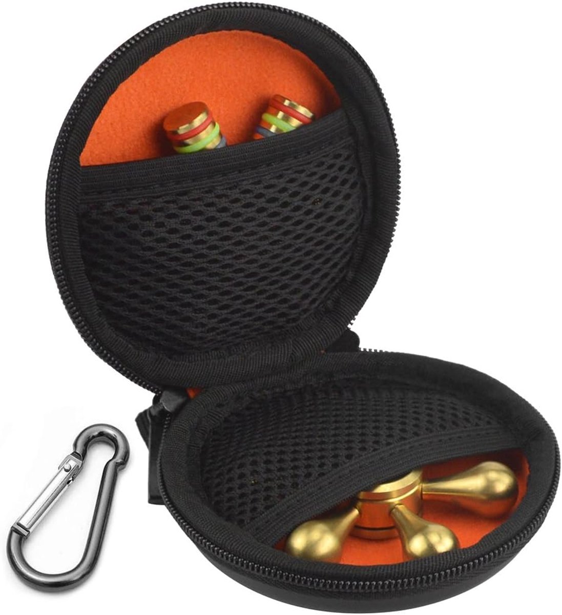 Fidget Spinner harde beschermhoes, voor 2 finger spinners, geschikt voor driehoek, cirkel en andere vormen, zachte voering