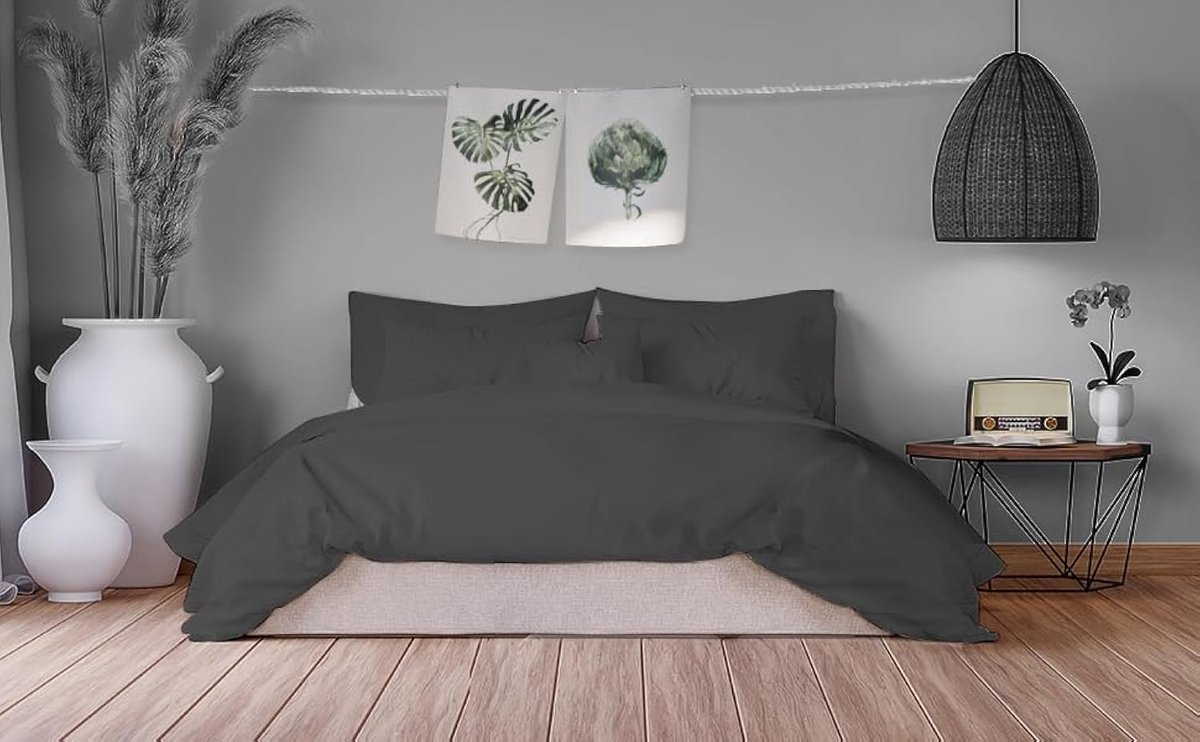 Dekbedovertrekset 135 x 200 cm - 100% katoen - Öko-Tex gecertificeerd - Zorg voor een comfortabele nachtrust - ShopVlot