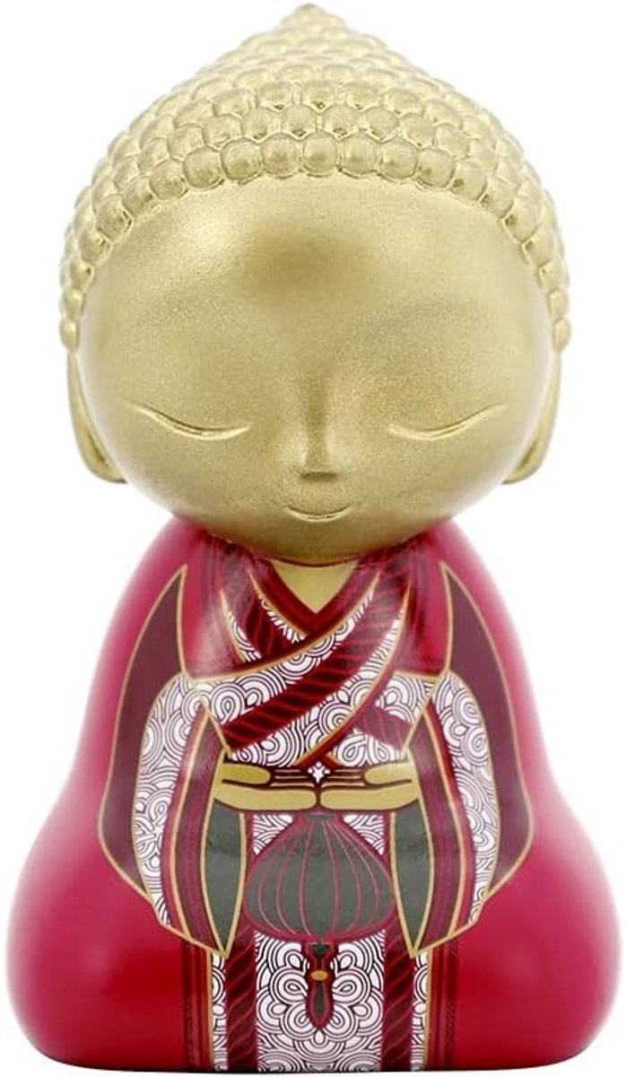 Buddha figuur 9 cm - Little Buddha - Val in slaap met een droom - Inspirerende boodschap - ShopVlot