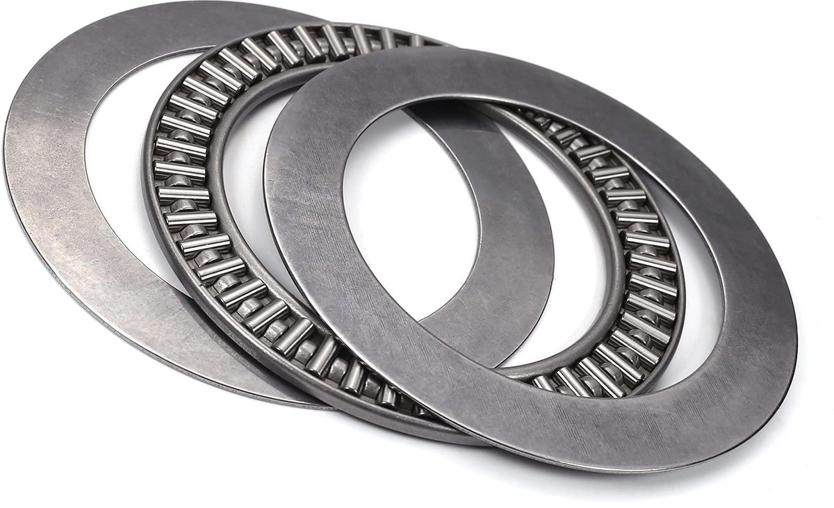 Naaldlager 60mm - AXK6085 met 2 ringen - GCr15 hardheid - voor hoge axiale belastingen - ShopVlot