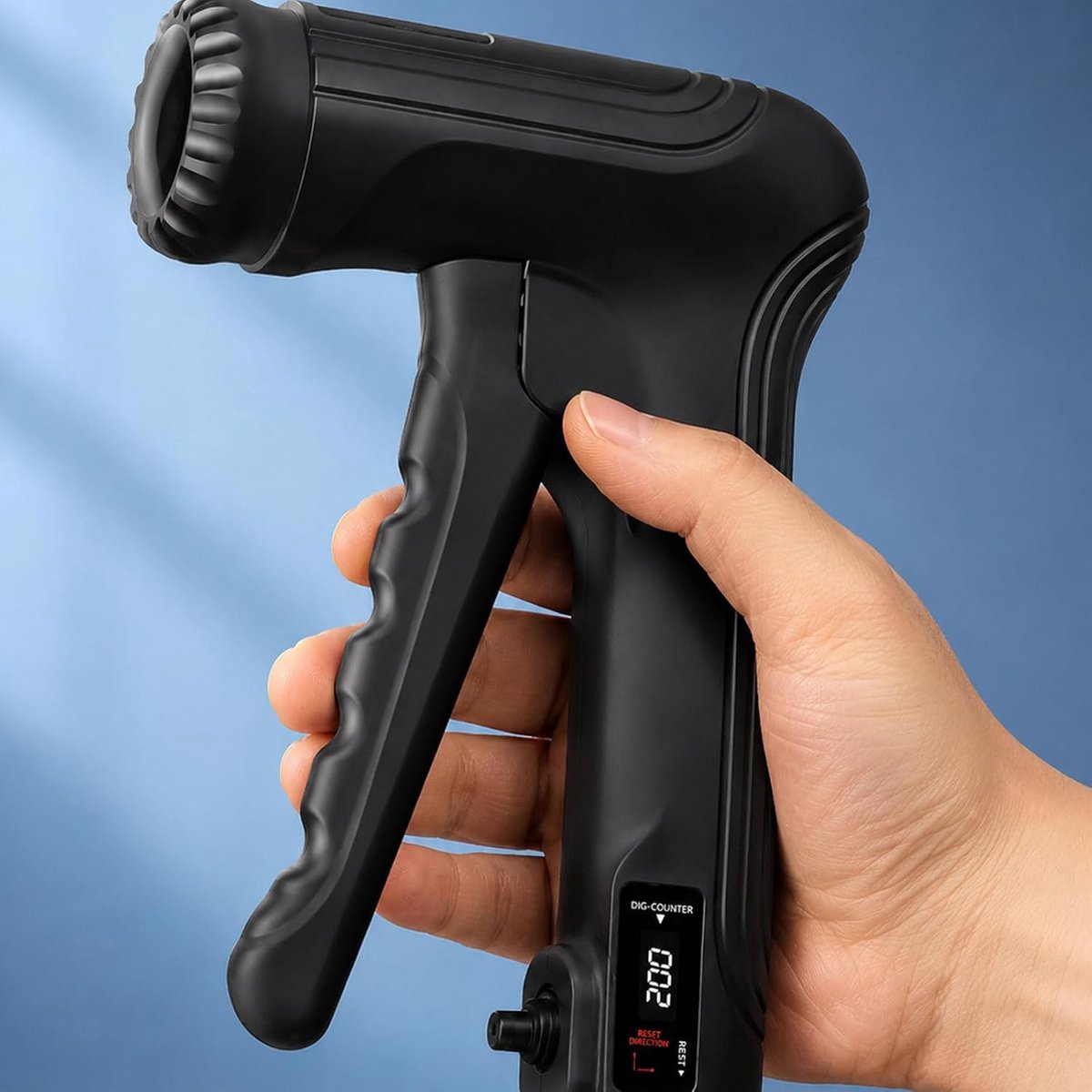 Handtrainer onderarmtrainer 5-60 kg - instelbare greepkracht - teller - ideale gripkrachttraining - ShopVlot
