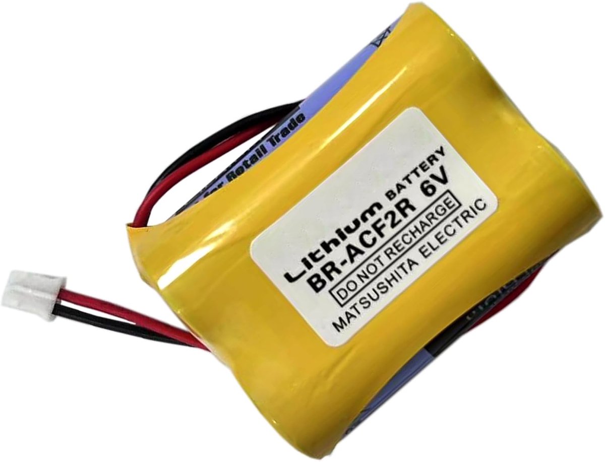 Reserveaccu voor BR-ACF2R programmeerbare logic controller - hoogwaardige batterij - UL-, Ce- en Rohs-gecertificeerd - ShopVlot