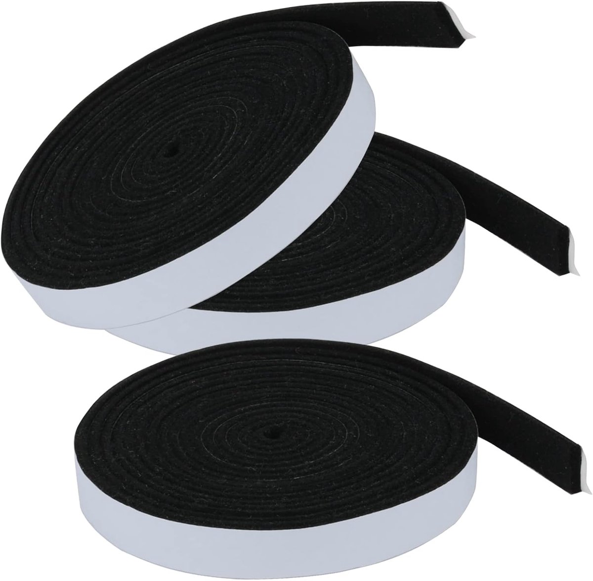 BBQ Sealing Tape 3pcs 1/2" x 1/8" - 10m BBQ afdichtband - temperatuurregeling - voorkomt lekkages - ShopVlot