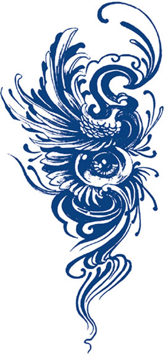 Tijdelijke tattoo Eye of the Storm 2 weken
