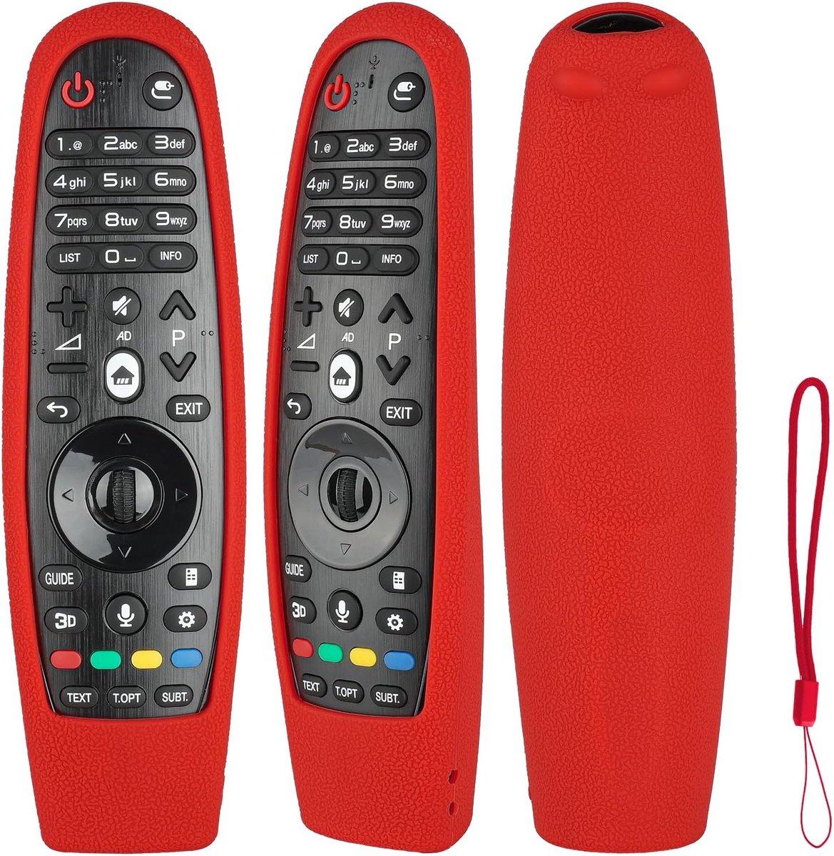 Afstandsbediening silicone hoes - geschikt voor LG modellen - schokbestendig - optimale bescherming - ShopVlot