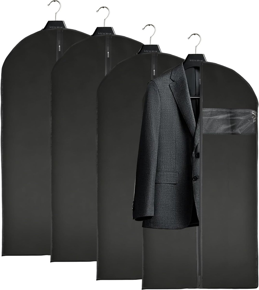 Kledingzak voor kostuums 120 x 60 cm - Vouwbaar met rits - Robuust EVA materiaal - Ruimtebesparend voor kleding - ShopVlot