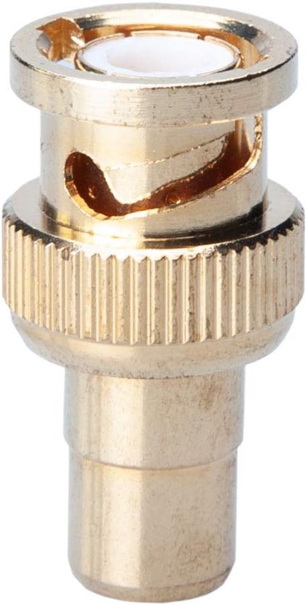 BNC Male naar RCA Female Adapter - Coaxiaal Stekker - Hoogwaardige Signaaloverdracht - Eenvoudig te gebruiken - ShopVlot