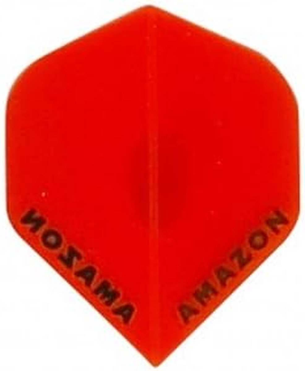 Dart Flights - Standaard Flights - Darten Spelen - Oranje Transparant - 454 g - Oranje