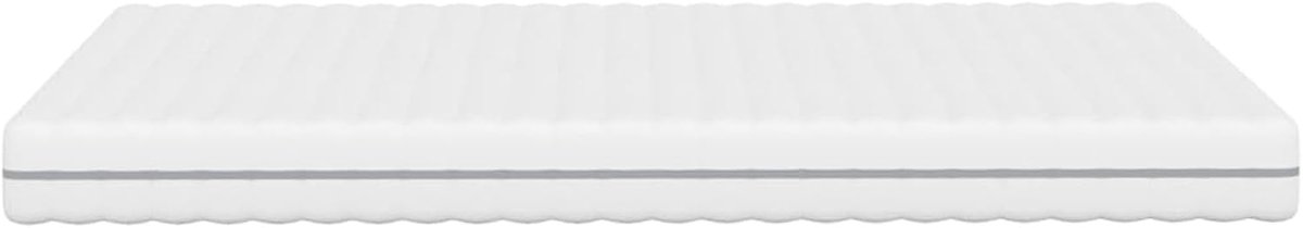 Matras van middelzacht schuim, 140 x 190 cm, matras voor bedframe, matras voor slaapbank