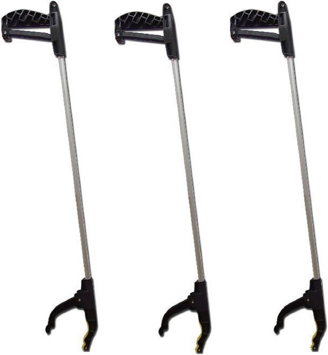 Grijptangen, vuilnistangen, grijpers, grijphulpen, tangen van aluminium met magneet