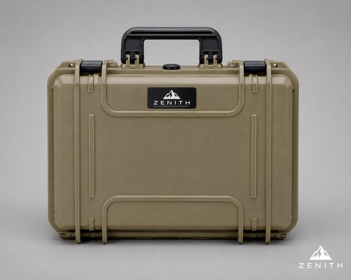 ZENITH Cases ZC4300CF-SA – Hardcase met plukschuim – Sahara