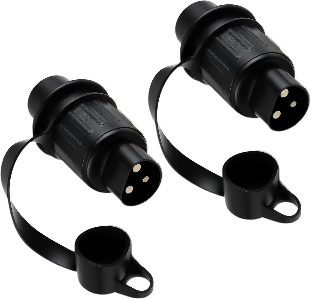 2 stuks aanhangerstekker 3-polig, 12 V