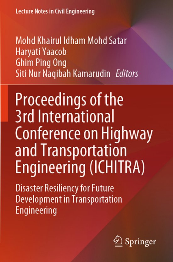 Lecture Notes in Civil Engineering637- Proceedings of the 3r ... - cover
