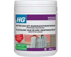 HG witter dan wit waskrachtversterker wasmiddeltoevoeging 400gr