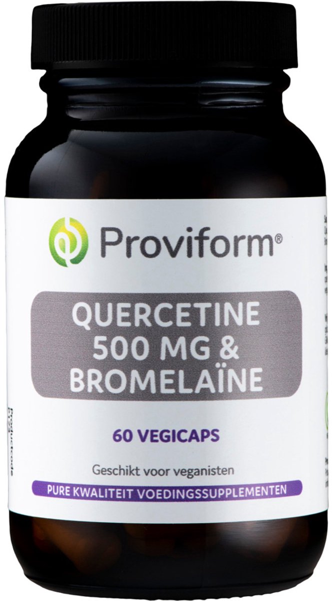 Proviform Quercetine 500mg & bromelaine 60 Vegetarische capsules