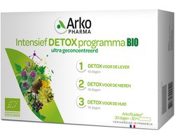 arkofluids Intensief detox programma bio drinkampullen - Scal 84957