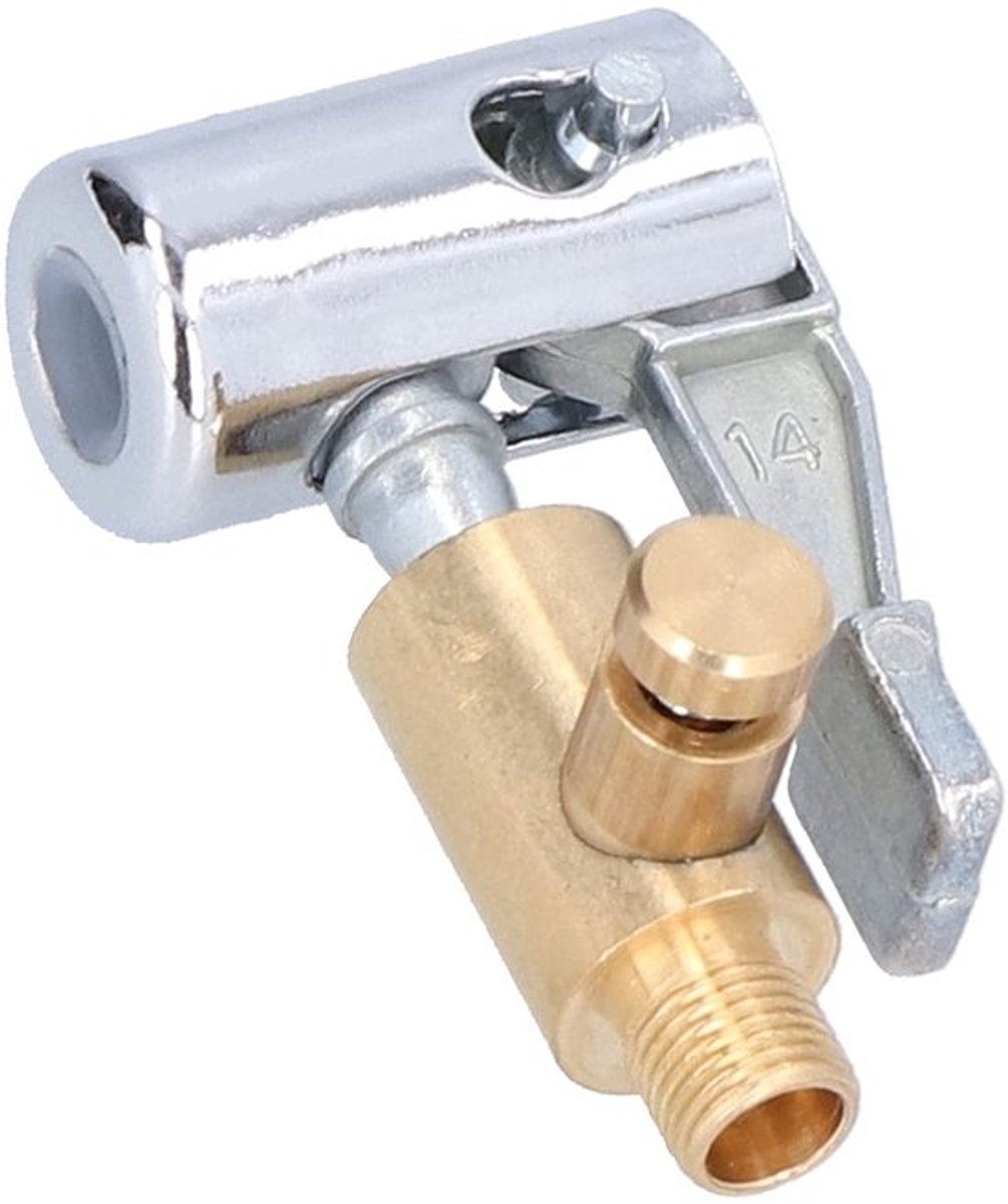 Dailygoods - Universele Stevige Metalen Adapter - Luchtpompadapter