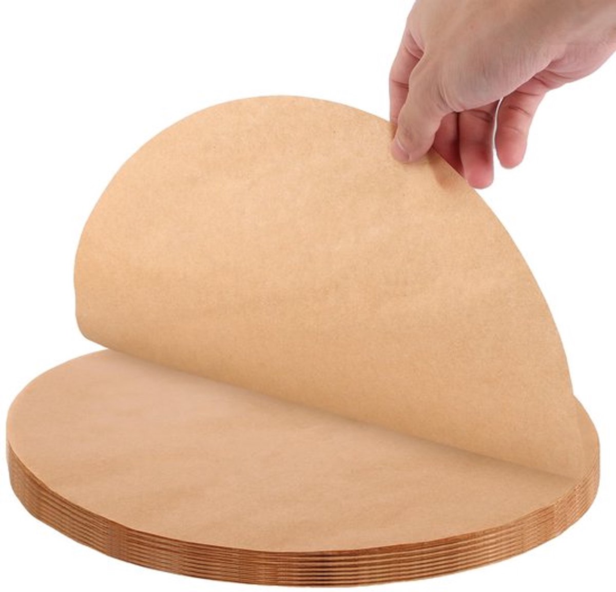 By shayne - Rond Bakpapier - Airfryer Bakpapier - Pasvorm - Ø33 cm