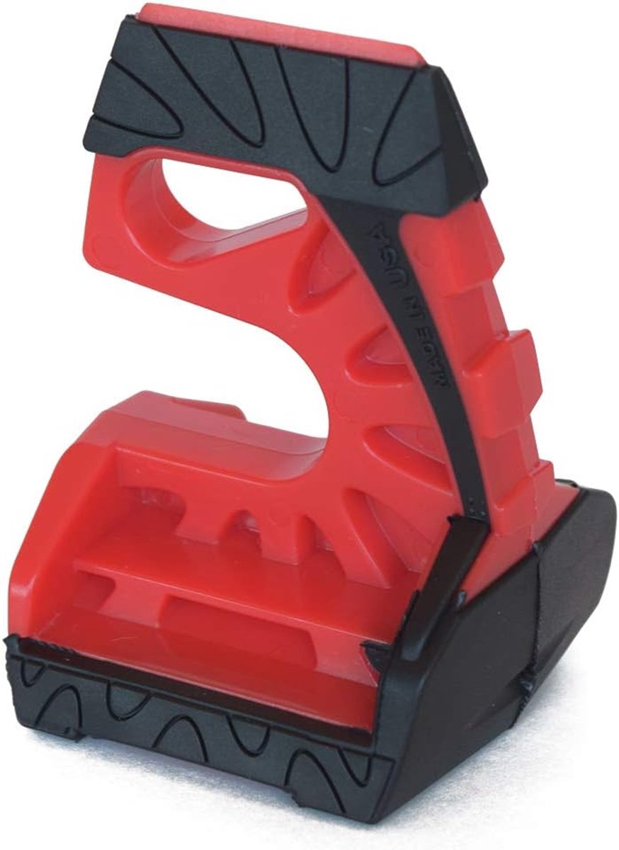Deur Stopper - Deurhouder - Deur Open Houden - Noodhulp Ontworpen - 6.4 cm Breed - Rood