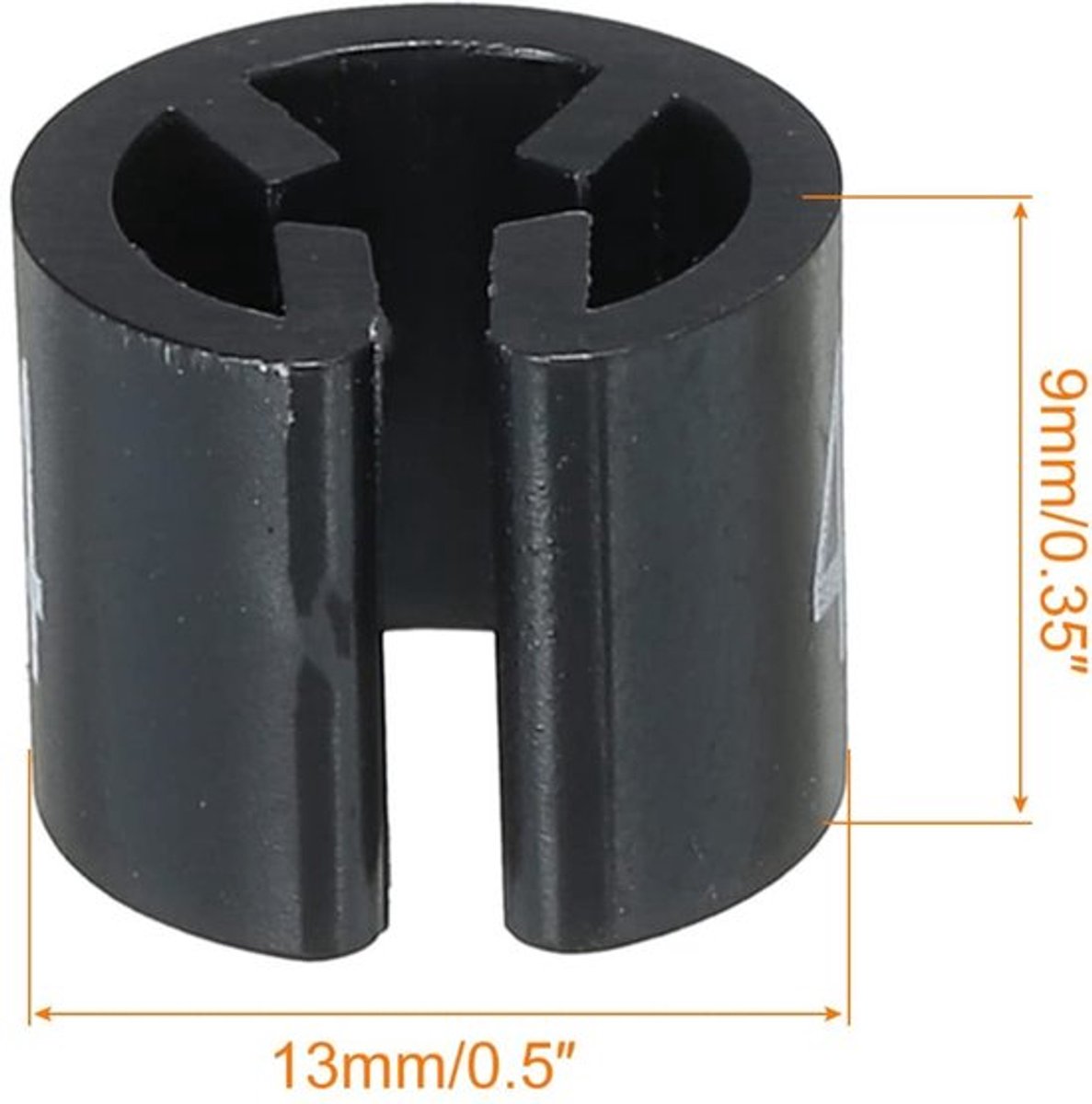Allecto - Kleerhanger Markering - Kleurcodering voor Kleding - 150 Stuks - Zwart