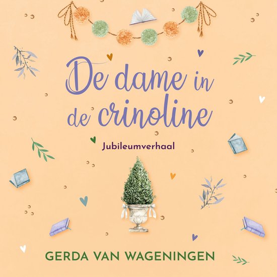 De dame in de crinoline - cover