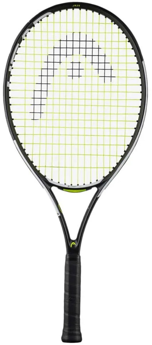 Head Speed ​​Jr. Tennissnarenracket 25 240 g Kinderen 8-10 jaar Zwart