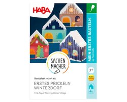 Haba knutselpakket eerste prikkunsten met prikvilt en prikpen - 3+