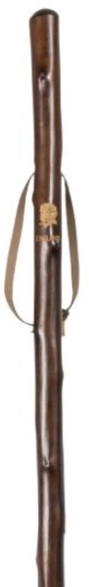 Gastrock Jachtstok – Roos van Engeland - Bruin – Kastanjehout – Lengte 113 cm – Gewicht 430 gram – Jagersstok - Jacht wandelstok – Voor heren en dames – Jagers wandelstok – Houten wandelstok - Berg wandelstok - Wandelstok hout