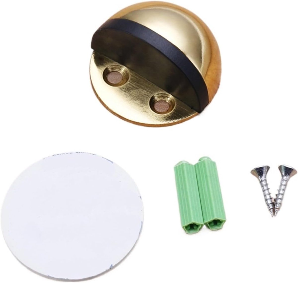 Deurstopper - Vloeranker - Deuren Open Houden - Antislip Ontwerp - 400 Gram - Goud