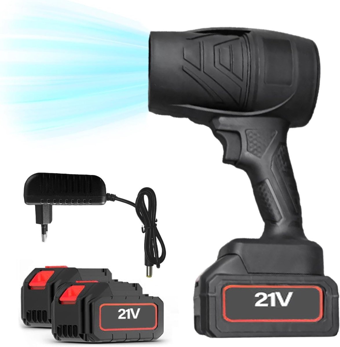 Tuin Mulcher - Bladblazer Stofzuiger - Gazon Reinigen - 3500 Watt Vermogen - 45 Liter Opvangzak - Zwart