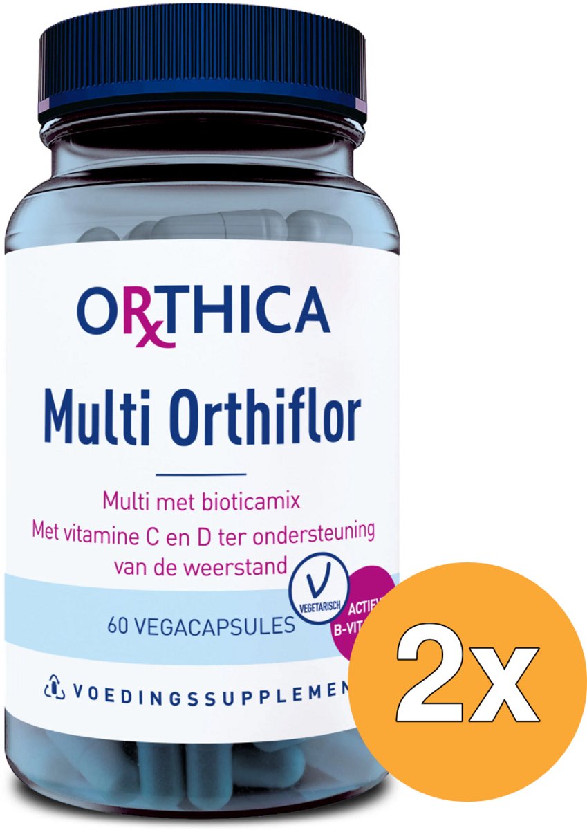 2x Orthica Multi Orthiflor (60 vega capsules)