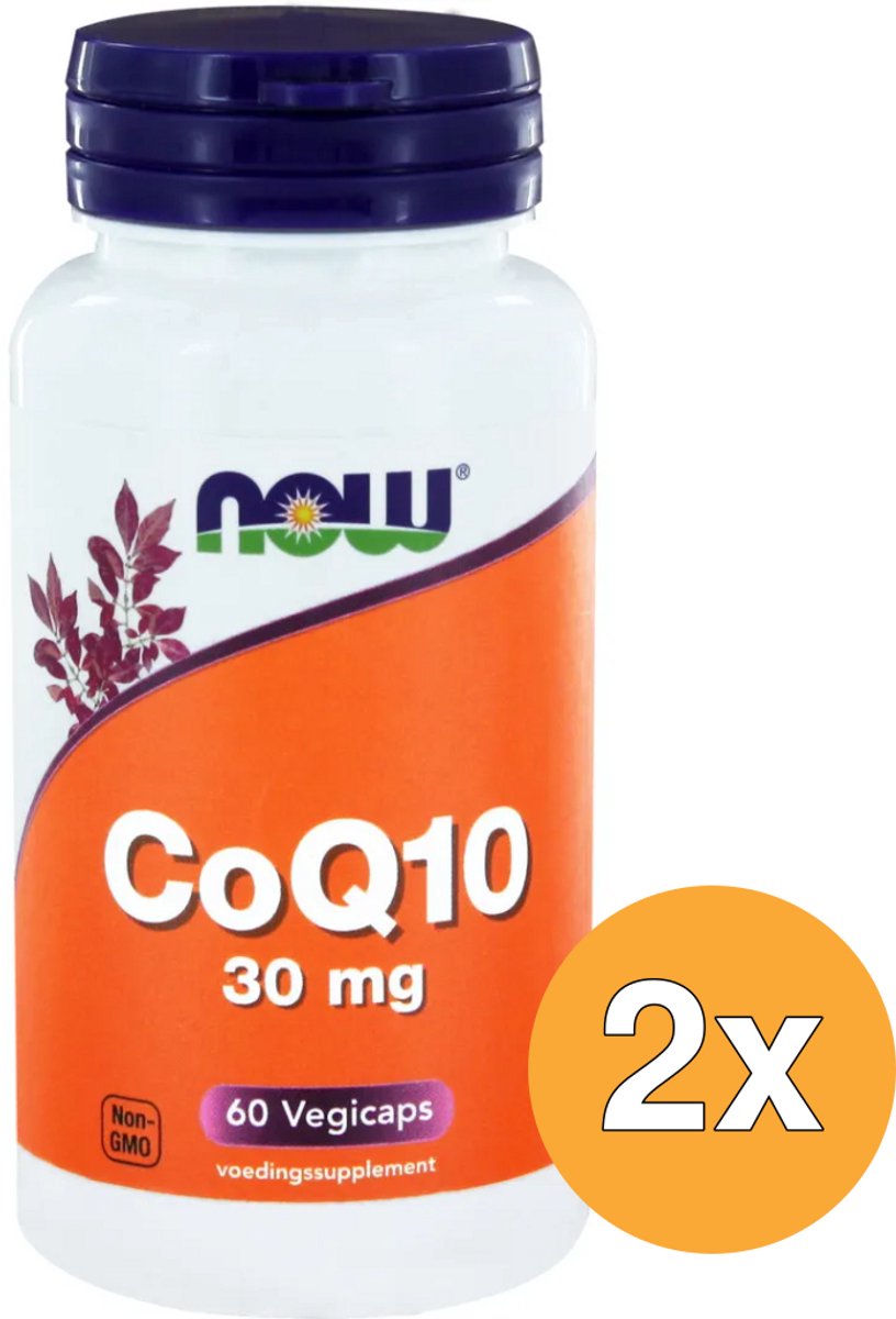 2x Now Co Q10 30 mg (60 vega capsules)