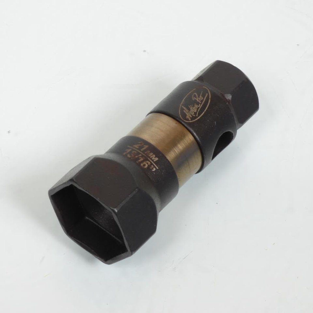 Bougie Sleutel - Dopsleutel Gereedschap - Motor Onderhoud - Dun Ontwerp - 21 mm - Zwart