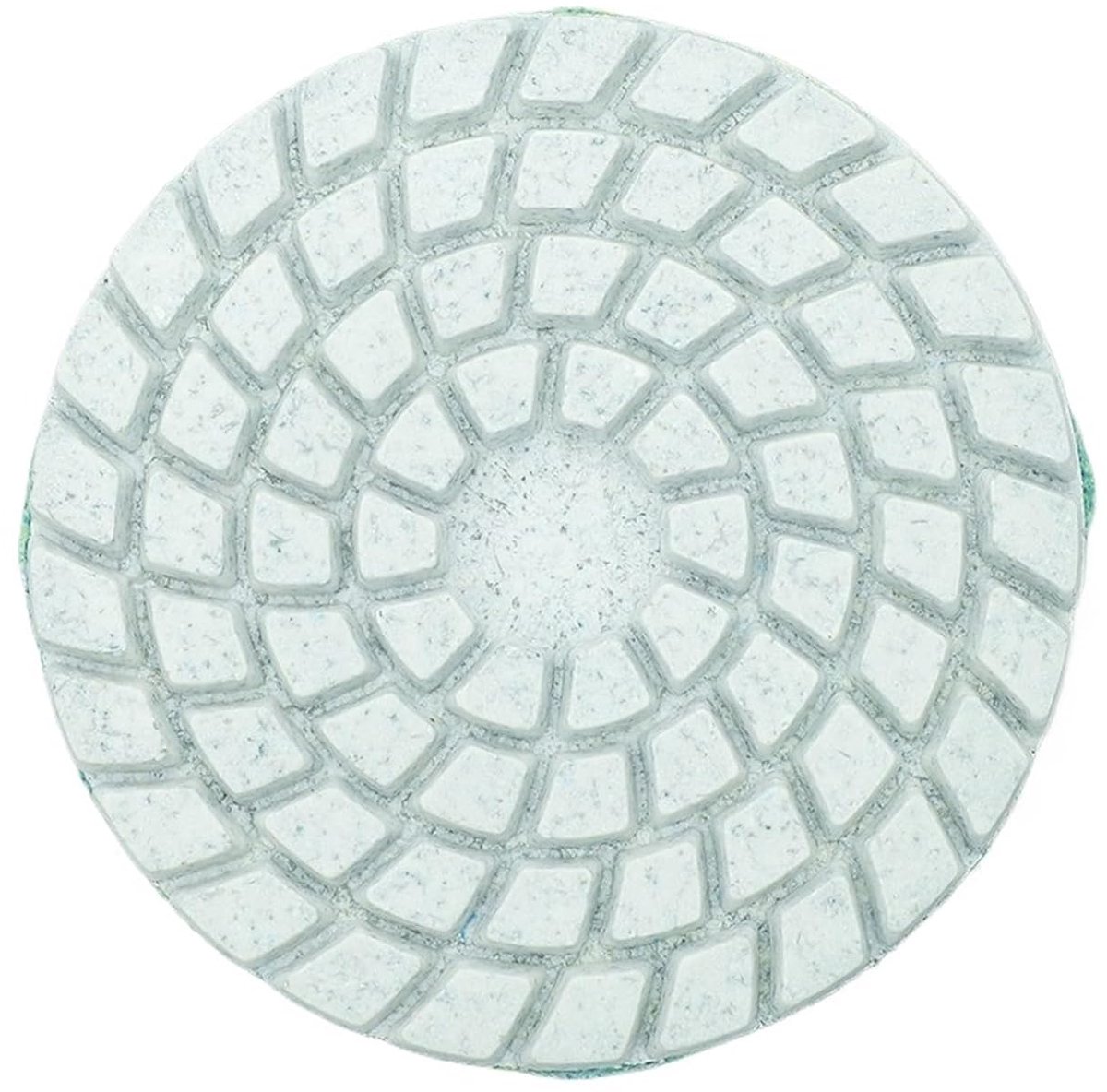 Polijstpad - Schuurpad Slijpschijf - Vloeren Polijsten - Nat Polijsten - 40 mm - Wit