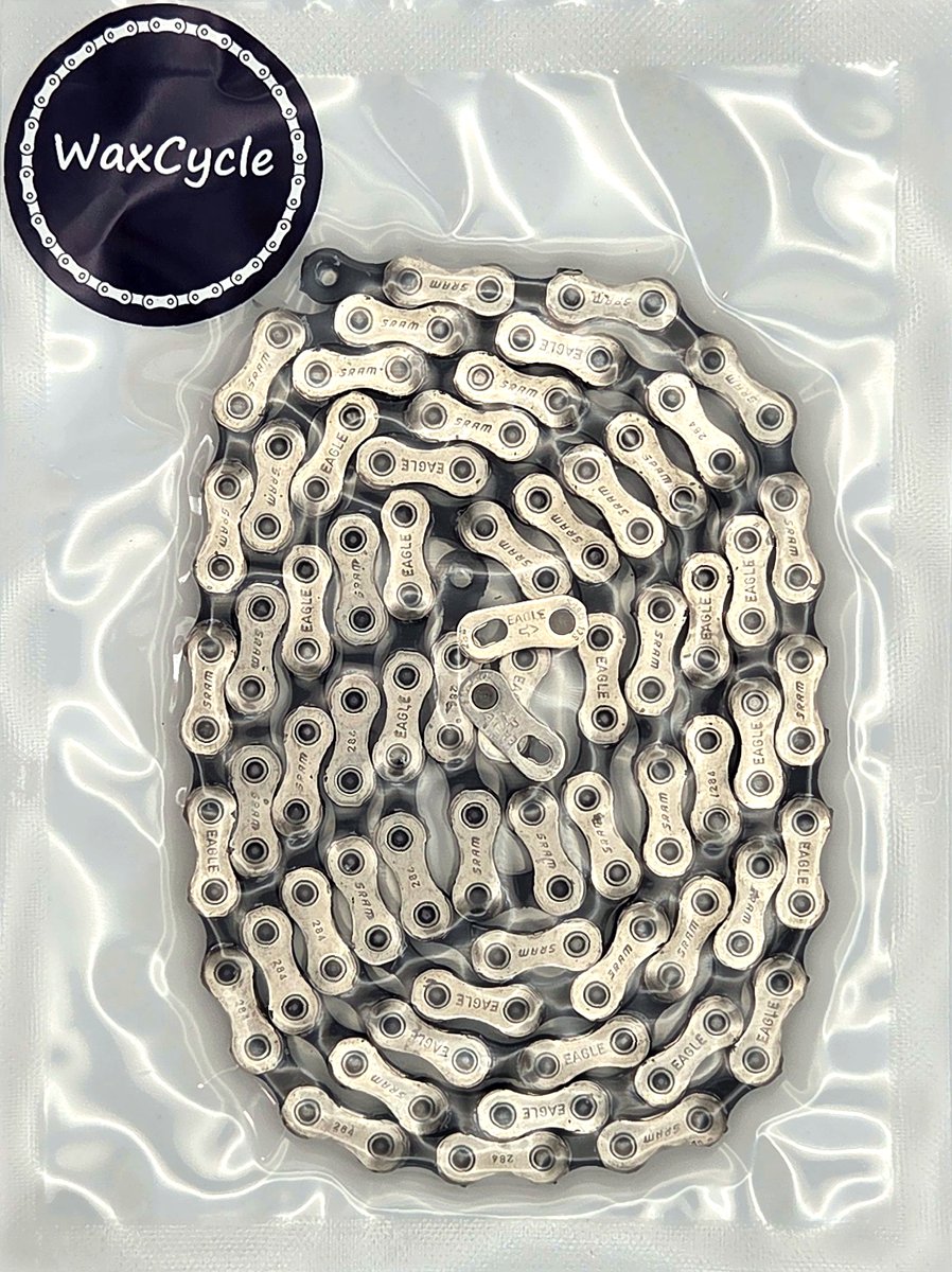 WaxCycle SRAM GX Eagle - Hot Wax Fietsketting 12-speed - 126 schakels - Standaard - Direct klaar voor gebruik