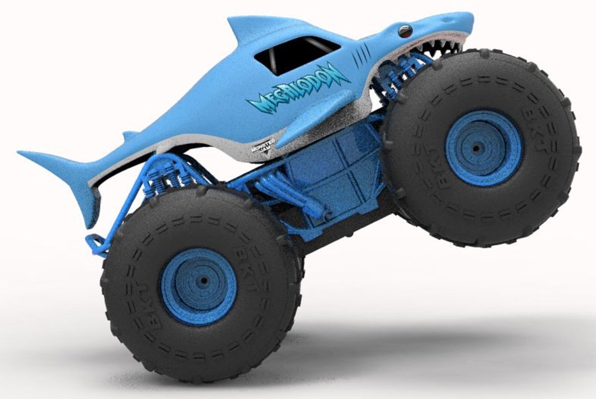 Monster Jam RC - Megalodon Storm - Afstandsbestuurbare Auto - Schaal 1:15 - 2,4 GHz — afbeelding 9