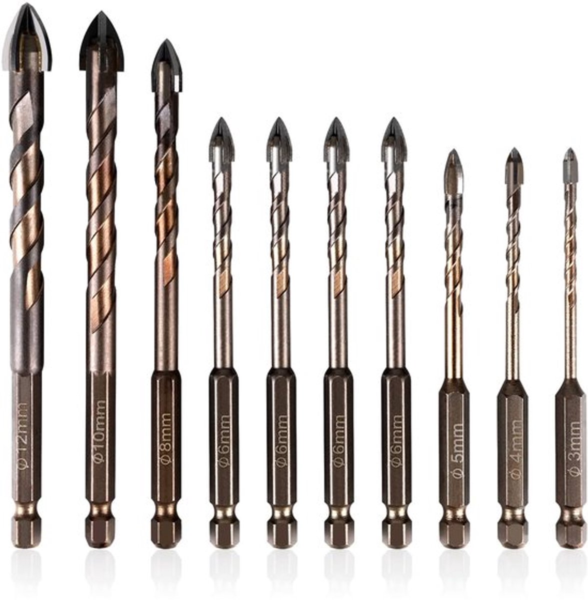 MTTProducts - Boor set - Diamant boren - Voor precisie en veelzijdigheid - Goud