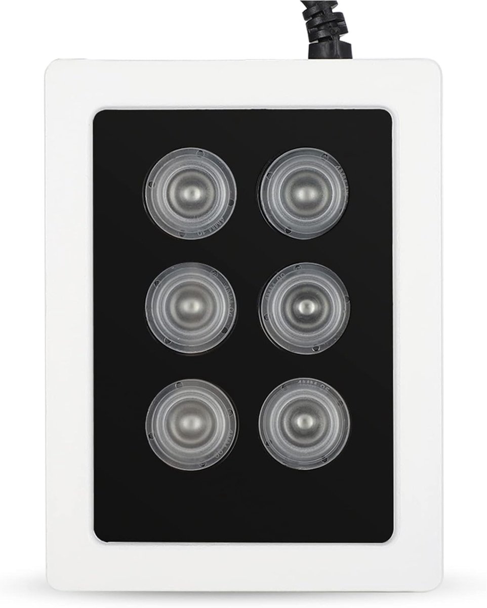Infrarood Verlichting - Nachtzicht Camera - Beveiliging Buiten - 20 Meter Bereik - IP66 - Zwart