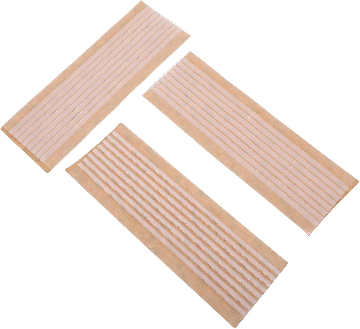 Antislip Siliconen Strips - Kledinghanger Grip Tape - Kleding Netjes Houden - Zachte Siliconen Bescherming - 100 stuks - Wit