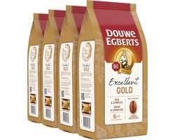Douwe Egberts Excellent Gold Koffiebonen - 4 x 1 KG